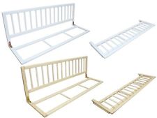 Bettgitter Bettschutzgitter Kinderbettgitter massiv in 2 Farben neu