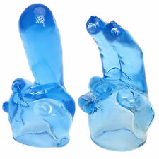 Accessoires de masseur deux styles Magic Wand Finger Shape Attachment