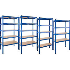 Étagère de Rangement Charge lourde Metallique Acier Objets Atelier 4/5 Tablettes