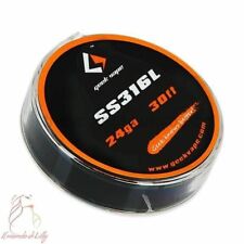 10m Filo Resistivo  GeekVape DIY SS316L Tape Wire (24GA/26GA/28GA)