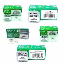 PILAS BOTON BATERIA PILA SONY 321 362 364 371 377 379 395 OXIDO DE PLATA BATTERY