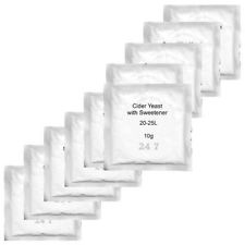 Levure De Cidre avec adoucissant 8g 20-25L pour Bière maison