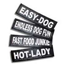 Julius-K9 harness CUSTOM LABEL Patch