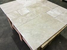 Marble Tiles, Diana Royal Tumbled, Opus Pattern Set 12mm, Floor/Wall, Limestone