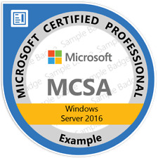 MCSA: Server 2016, Exams: 70-740, 70-741 & 70-742 Practice Q&A, PDF Copy Only