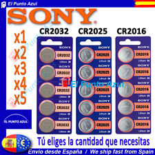 Pilas SONY Lítio - CR2032 - CR2025 - CR2016 - ENVÍO GRATUITO -x1 x2 x3 x4 x5