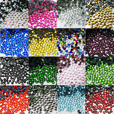 1000 STRASS Cristal Thermocollant Diamant Dos Plat Tissu Décoration Artisanat