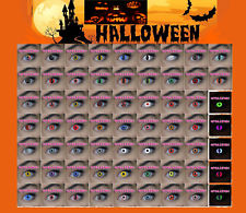 Halloween Color Lenses Crazy Lens 1 Year + Case