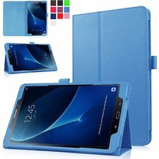 Smart Flip Leather Stand Case Cover For Samsung Galaxy Tab A A6 10.1" 7" E 9.6"