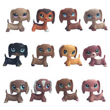 Littlest Pet Shop jouets DACHSHUND chien LPS rare chiot collection enfants jouet
