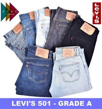 VINTAGE LEVI LEVIS JEANS 501 DENIM GRADE A MENS W30 W32 W34 W36 W38 W40 LEVI'S