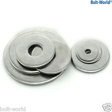 M4 M5 M6 M8 M10 M12 MUDGUARD /PENNY/REPAIR WASHER WASHERS A2 STAINLESS STEEL