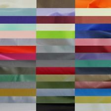 Plain Polycotton Fabric 60 Colours Poly Cotton Dress Craft