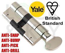 YALE Superior Thumb Turn Cylinder Lock Anti Snap Bump High uPVC Door Euro Barrel