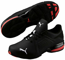 Puma Viz Runner Sneakers Turnschuhe Laufschuhe 191037/002 Schwarz Rot Neu