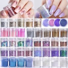 Nail Art Glitter Poudre Ongle Powder Pigment Paillettes Miroir Chromé Décoration