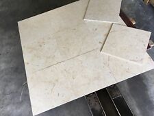 Jura Bone Limestone tiles, Honed Jura Bone Floor/Wall Tiles, Marble 457x457x12mm