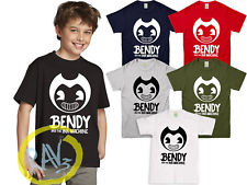 Bendy and The Ink Machine Animation Horror Game Inspired Kids Adult T-Shirt >>