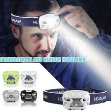 12000LM LED Capteur de mouvement Lampe frontale USB Rechargeable Lampe de poche