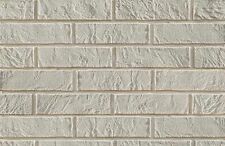 BRICK SLIPS CLADDING WALL TILES FLEXIBLE (Pack of 52) 1 Sqm ( m2 ) - WHITE BRICK
