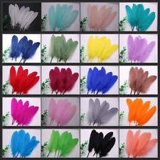 20-100 pcs belle plume d'oie naturelle de haute qualité 6-8 pouces / 15-20cm