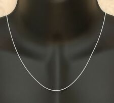 Fine Chaine 1.2mm pour Homme femme En argent massif 925 de 40cm 45cm 50cm 60cm