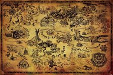 Legend of Zelda Maxi Poster 91,5 x 61 cm The Hyrule Map