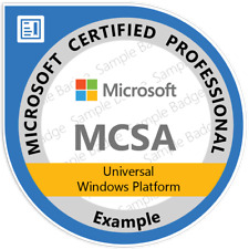 MCSA: Universal Windows Platform, Exams 70-483, 70-357 - Q&A PDF Only