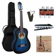1/2 Kindergitarre, Konzert, Klassik, Gitarre-mit Zubehör-Tasche-Band-Set-J2!n