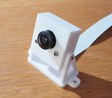 Raspberry Pi Wide Angle Camera Case  Enclosure Tilting  in Acrylic