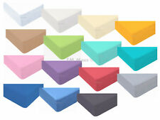 Laken Spannbettlaken 100% Baumwolle Öko-Tex Allergikergeeignet diverse Größen