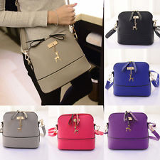 Femme Hobo Sac Bandoulière en Cuir Messager Porte-Monnaie COQUE Sac à Main