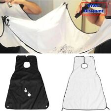 Tablier de rasage Bavoir à barbe Cape de barbier avec ventouse 120 x70 cm