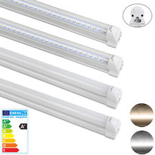 LED Leuchtstoffröhre 120cm 150cm komplett Set mit Fassung T8 Röhre Lichtleiste