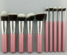 Kit 10PCS Professionnel Pinceaux Brosse Maquillage Cosmétiques Set de Trousse