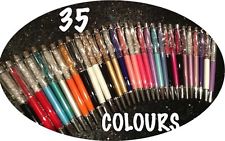 45 Colours-AMAZING QUALITY Ballpoint Pen With SWAROVSKI CRYSTAL ELEMENTS!