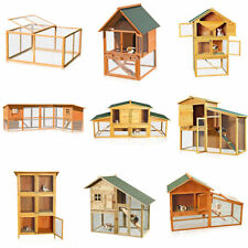 Hasenstall Hasenkäfig Freilauf Gehege Kaninchen Stall Käfig Kleintier Stall XXL