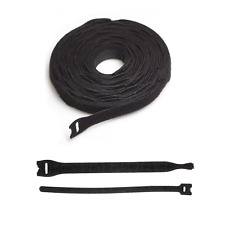 VELCRO® Brand Cable Ties One Wrap Double Sided Straps Black and White