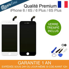 ECRAN LCD RETINA IPHONE 6 / 6S / 6 PLUS / 6S PLUS / NOIR BLANC + VITRE TACTILE