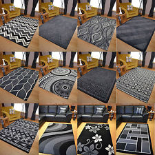 New Black Grey Silver Small Extra Large Big Huge Size Floor Carpet Rug Mat Cheap