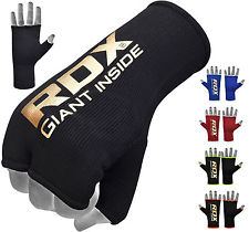 RDX Boxe Gants Sac Frappe Bandes De Mains Wraps Interne MMA Arts Martiaux UFC