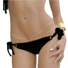 Femme Chic Chaîne Colliers De Corps Ventre Tour De Taille Bikini