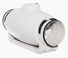 S&P Schallgedämmter Rohrventilator Lüfter TD Silent - ALLE MODELLE - EU Marke