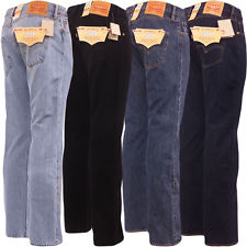 Levi 501 Jeans Mens Original Levi's Strauss Denim Straight Fit New All Sizes