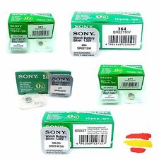 PILAS BOTON SONY MAXELL SEIKO ENERGIZER 364 377 395 321 399 1,55 Volt Battery