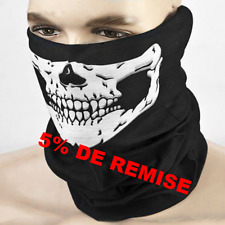 Cagoule Tête de Mort Masque Moto Biker Cache Nez Skull Face Tour De Cou Echarpe