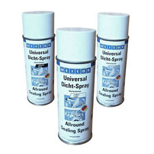 31,87 €/L - WEICON Universal Dicht-Spray 400ml - weiß grau schwarz - Dichtspray