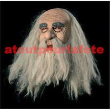 Lot de Masque Père Fouras,Fourras,vieux,Homme,millénaire,Patriarche,deguisement