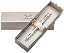 Personalised Engraved Parker Jotter Ballpoint Pen Chrome Trim UK Made In France