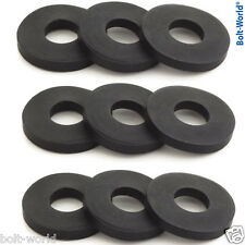 FORM A FLAT BLACK THICK NEOPRENE RUBBER WASHERS - M3 M4 M5 M6 M8 M10 M12 M16 M20